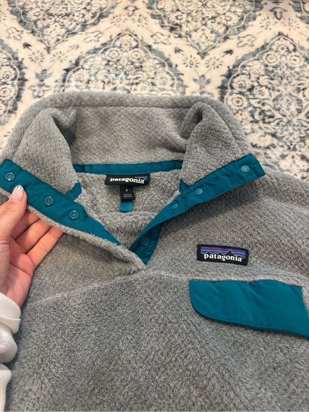 Patagonia Women’s Re-Tool Snap-T Pullover Size Small - Picture 3 of 4